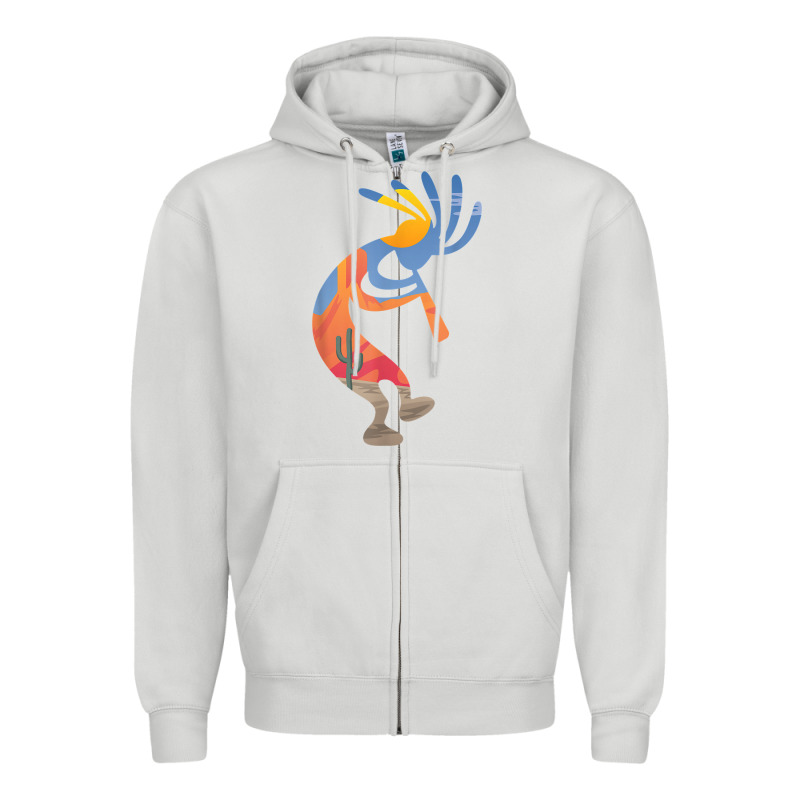 Dancing Kokopelli Southwestern Usa Native American Symbol T Shirt Zipper Hoodie by linhVisuals | Teevron
