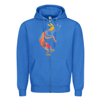 True Royal dancing kokopelli southwestern usa native american symbol t shirt Zipper Hoodie - linhVisuals