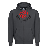 Smoke the-georgia-rugby-pen Zipper Hoodie - linhVisuals