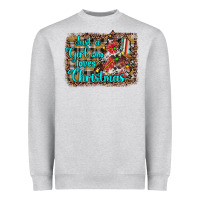Heather Grey just a girl who loves christmas Heavyweight Sweatshirt - JahusDesignShop