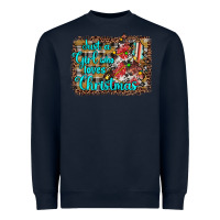 Navy just a girl who loves christmas Heavyweight Sweatshirt - JahusDesignShop