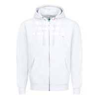 White built for comfort, not speed t shirt Zipper Hoodie - linhVisuals