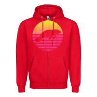 Red classic manatee gift t shirt Zipper Hoodie - linhVisuals