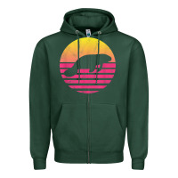 Sports Green classic manatee gift t shirt Zipper Hoodie - linhVisuals
