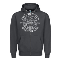 Smoke cannon beach 1956 oregon clatsop sweatshirt Zipper Hoodie - linhVisuals