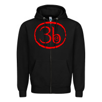 Black Third Eye Blind Classic Zipper Hoodie - linhVisuals