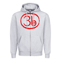 Heather Grey Third Eye Blind Classic Zipper Hoodie - linhVisuals