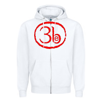 White Third Eye Blind Classic Zipper Hoodie - linhVisuals