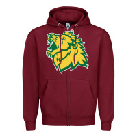 Burgundy Missouri Southern, Mssu Lions Zipper Hoodie - linhVisuals