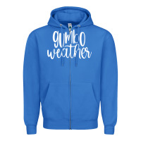 True Royal gumbo weather season in louisiana acadiana cajun lifestyle sweatshirt Zipper Hoodie - linhVisuals