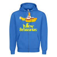 True Royal Yellow Submarine Zipper Hoodie - linhVisuals