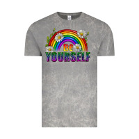 Cloud Rock Be Yourself Pride Lgbtq Vintage Tee - BundleAndBundleShop