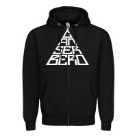 Black Canserbero Zipper Hoodie - linhVisuals