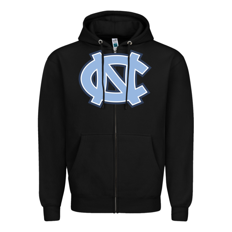 North Carolina Tar Heels Zipper Hoodie by linhVisuals | Teevron
