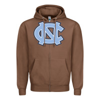 Chestnut NORTH CAROLINA TAR HEELS Zipper Hoodie - linhVisuals
