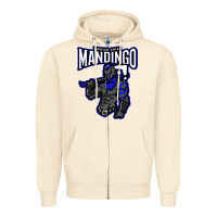 Sandshell mandingo fighter chief, liberian superhero, african ancestry premium t Zipper Hoodie - linhVisuals