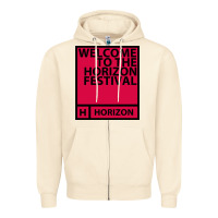 Sandshell Horizon Festival Zipper Hoodie - linhVisuals