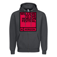 Smoke Horizon Festival Zipper Hoodie - linhVisuals