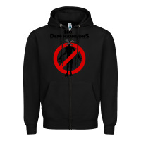 Black stranger no demogorgons Zipper Hoodie - linhVisuals
