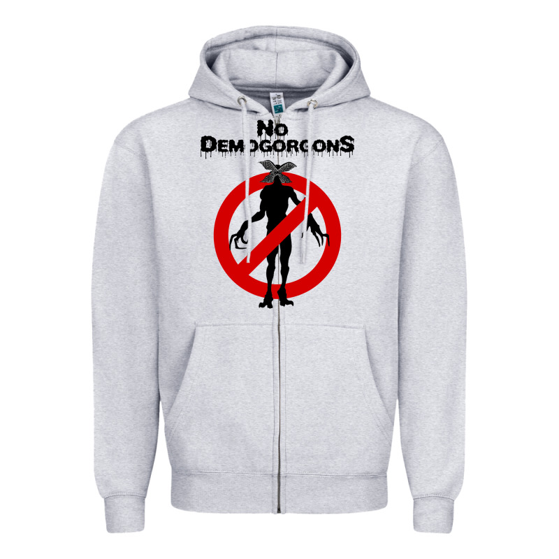 Stranger No Demogorgons Zipper Hoodie by linhVisuals | Teevron