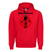 Red stranger no demogorgons Zipper Hoodie - linhVisuals