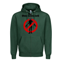 Sports Green stranger no demogorgons Zipper Hoodie - linhVisuals