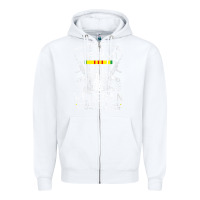 White womens proud daughter of a vietnam veteran freedom isn't free v neck t Zipper Hoodie - linhVisuals