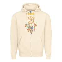 Sandshell chumash tribe native american indian vintage dream catcher t shirt Zipper Hoodie - linhVisuals