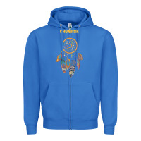 True Royal chumash tribe native american indian vintage dream catcher t shirt Zipper Hoodie - linhVisuals