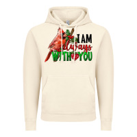 Vintage Artic I Am Always With Your Cardinal Bird Vintage Hoodie - LillyAllenDesigns