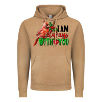 I Am Always With Your Cardinal Bird Vintage Hoodie | Teevron