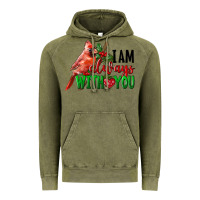 Vintage Olive I Am Always With Your Cardinal Bird Vintage Hoodie - LillyAllenDesigns