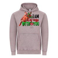 Vintage Zinc I Am Always With Your Cardinal Bird Vintage Hoodie - LillyAllenDesigns