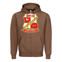 Chestnut the swindon Zipper Hoodie - linhVisuals