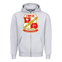 Heather Grey the swindon Zipper Hoodie - linhVisuals