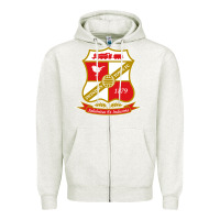 Oatmeal Heather the swindon Zipper Hoodie - linhVisuals