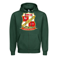 Sports Green the swindon Zipper Hoodie - linhVisuals