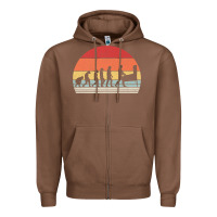 Chestnut vintage retro evolution of the pinball lover premium t shirt Zipper Hoodie - linhVisuals