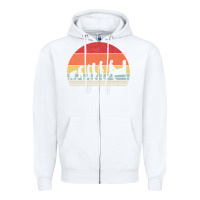 White vintage retro evolution of the pinball lover premium t shirt Zipper Hoodie - linhVisuals