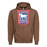 Chestnut the ipswich town Zipper Hoodie - linhVisuals