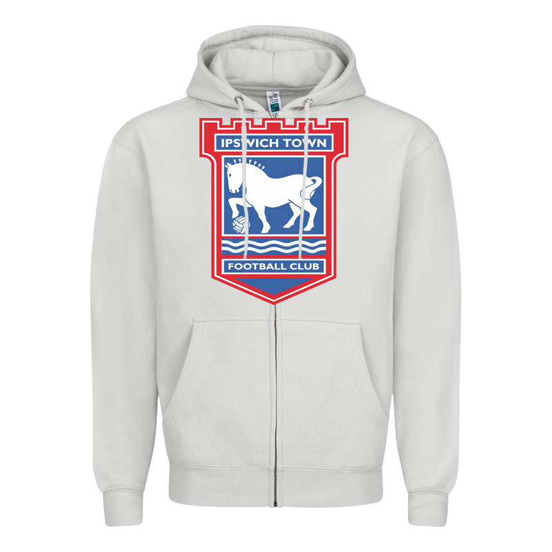 The Ipswich Town Zipper Hoodie by linhVisuals | Teevron