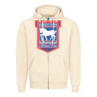 Sandshell the ipswich town Zipper Hoodie - linhVisuals