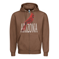 Chestnut black vintage cardinal red bird arizona az gifts premium t shirt Zipper Hoodie - linhVisuals