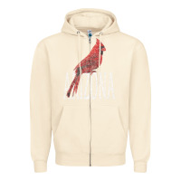 Sandshell black vintage cardinal red bird arizona az gifts premium t shirt Zipper Hoodie - linhVisuals