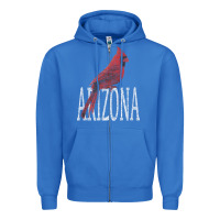 True Royal black vintage cardinal red bird arizona az gifts premium t shirt Zipper Hoodie - linhVisuals