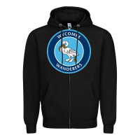 Black the wycombe wanderers Zipper Hoodie - linhVisuals
