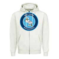 Oatmeal Heather the wycombe wanderers Zipper Hoodie - linhVisuals