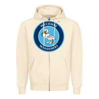 Sandshell the wycombe wanderers Zipper Hoodie - linhVisuals