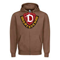 Chestnut the dynamo dresden Zipper Hoodie - linhVisuals
