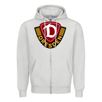 Dove Grey the dynamo dresden Zipper Hoodie - linhVisuals